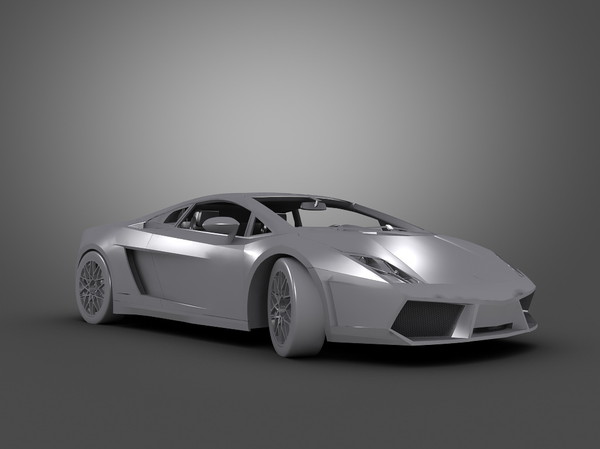 lamborghini gallardo 3d obj - Lamborghini Gallardo LP560-4 by Swan3DStudios